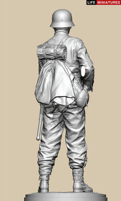 Ambush at Poteau  'SS Panzergrenadier, KG Hansen'  Battle of the Bulge, 1944   (1/16 scale)