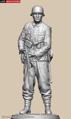 Ambush at Poteau  'SS Panzergrenadier, KG Hansen'  Battle of the Bulge, 1944   (1/16 scale)