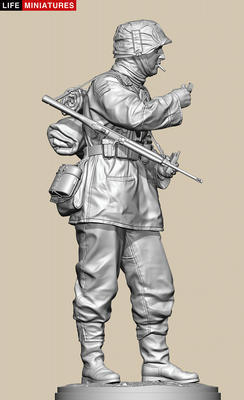 Ambush at Poteau 'Rifleman with captured M1 carbine' Battle of the Bulge 1944