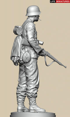 Ambush at Poteau  'SS Panzergrenadier, KG Hansen'  Battle of the Bulge, 1944   (1/35 scale)