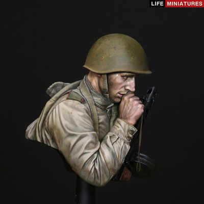 'On the Edge of No Man's Land' WW2 Young Red Army Infantryman July 1943, Battle of Kursk