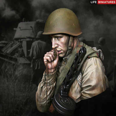 'On the Edge of No Man's Land' WW2 Young Red Army Infantryman July 1943, Battle of Kursk