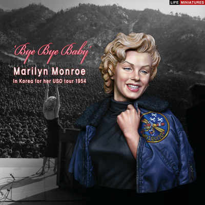 'Bye Bye Baby' Marilyn Monroe  In Korea for her USO tour 1954