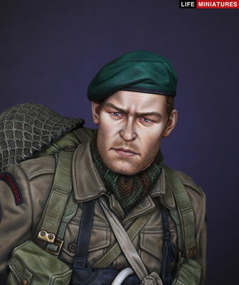 WW2 British Commando on D-Day, June 1944
