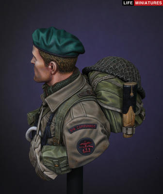 WW2 British Commando on D-Day, June 1944