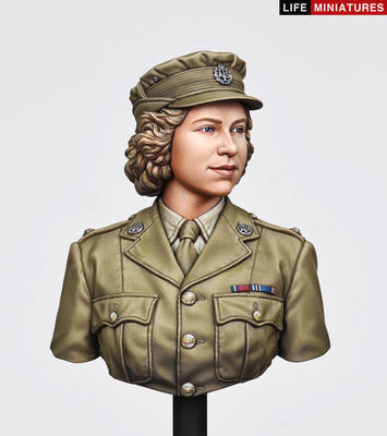 Princess Elizabeth, 2nd Subaltern in ATS, 1945
