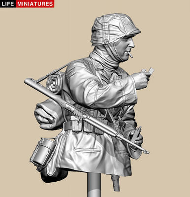 Ambush at Poteau 'Rifleman with captured M1 carbine' Battle of the Bulge 1944