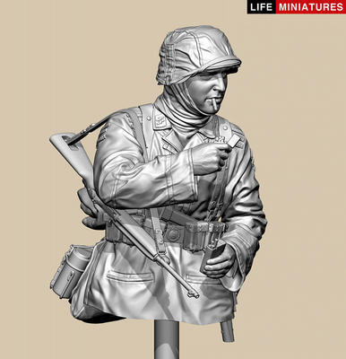 Ambush at Poteau 'Rifleman with captured M1 carbine' Battle of the Bulge 1944