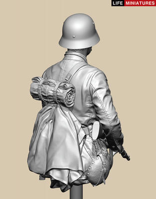 Ambush at Poteau  'SS Panzergrenadier, KG Hansen'  Battle of the Bulge, 1944   (Bust Version)