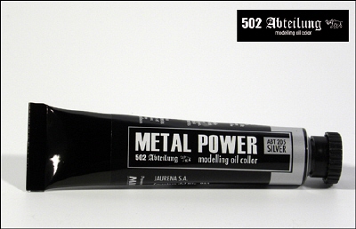Silver Power Modelling Oil Colour