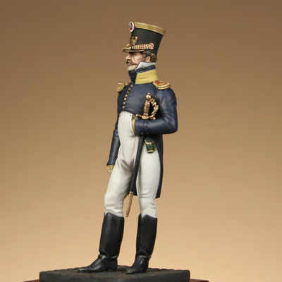 Line Infantry Officer Voltigeurs 1815