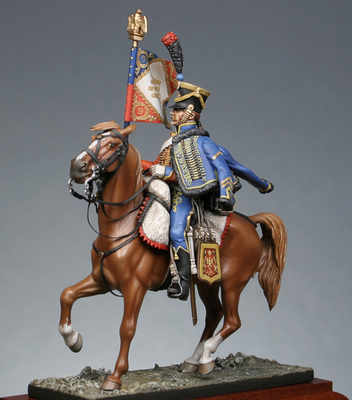 Standard Bearer of 9th regt. Hussar 1809