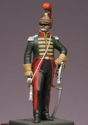 Trumpeter french line lancers 6th regt 1814