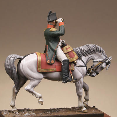 Napoleon In uniform of Guard Chasseur