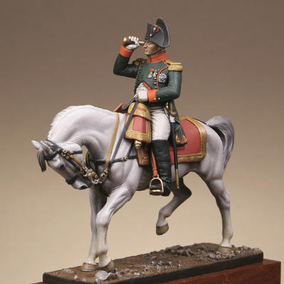 Napoleon In uniform of Guard Chasseur