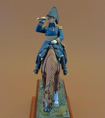 Brigadier General in Greatcoat