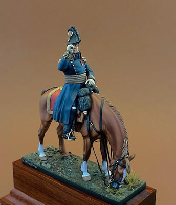 Brigadier General in Greatcoat