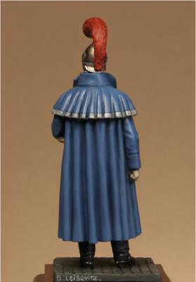 Carabiniers Officer in great coat