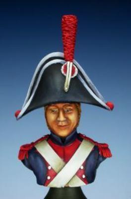 Gendarme on foot Bust