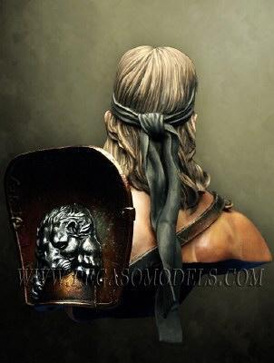 Gladiator Bust Ratiarius