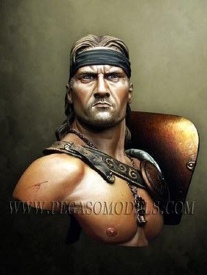 Gladiator Bust Ratiarius