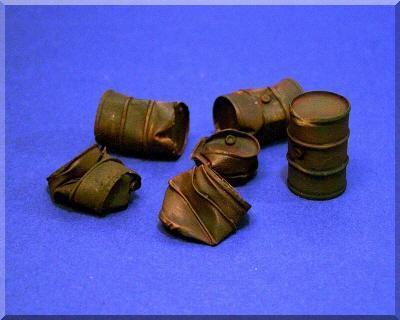 Damaged Oil Drums 6pcs