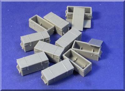 18pdr ammo boxes WWI