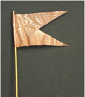 Union Cavalry swallow-tail guidon