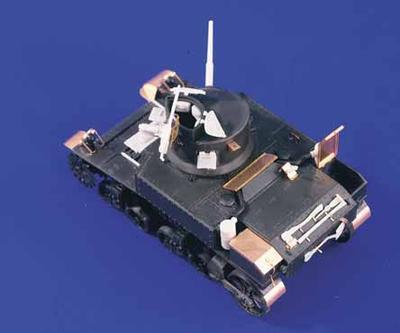 M3 Stuart Details Set Early Welded Turret