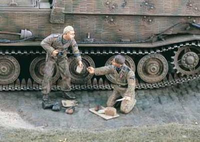 Chow Time German Tankers WWII