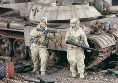 US Infantry Iraq in Parka (2 figures)