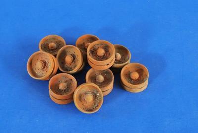 Burnt Rubber T34 Roadwheels