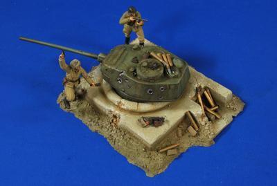 German T34 Turret Bunker-Figures-Accessories
