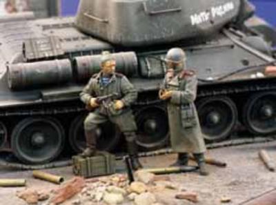 Red Army Officers 1944