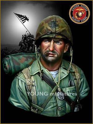 USMC Iwojima 1945  (Resin)